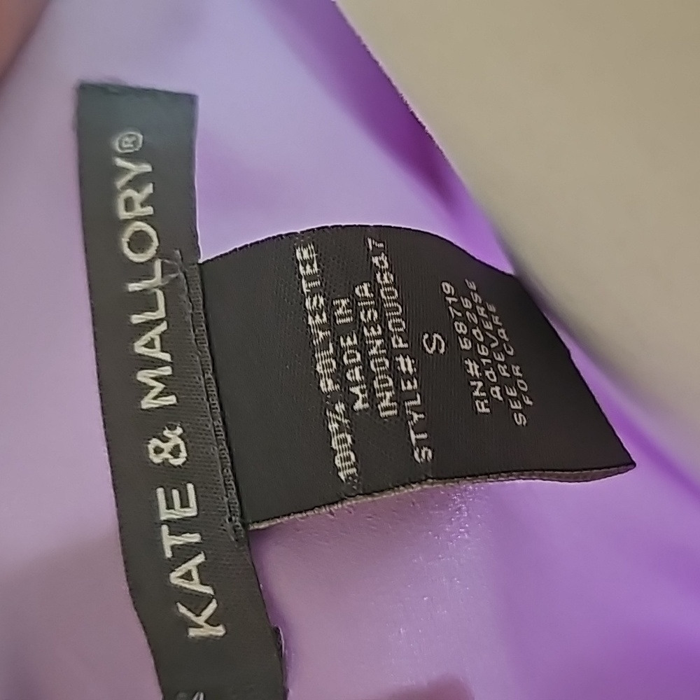 NWOT Kate and Mallory lavender Blouse in Size Small - Picture 5 of 5